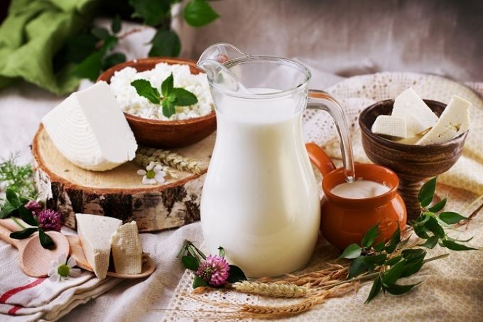 Bредные молочные продукты для организма