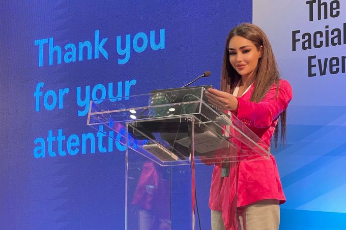 Azerbaijani celebrity esthetic doctor Rena Soltanova was a speaker at the BAFA.