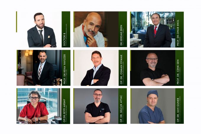 Top 10 doctors of the aesthetic surgery sphere of Turkey announced by the Health News